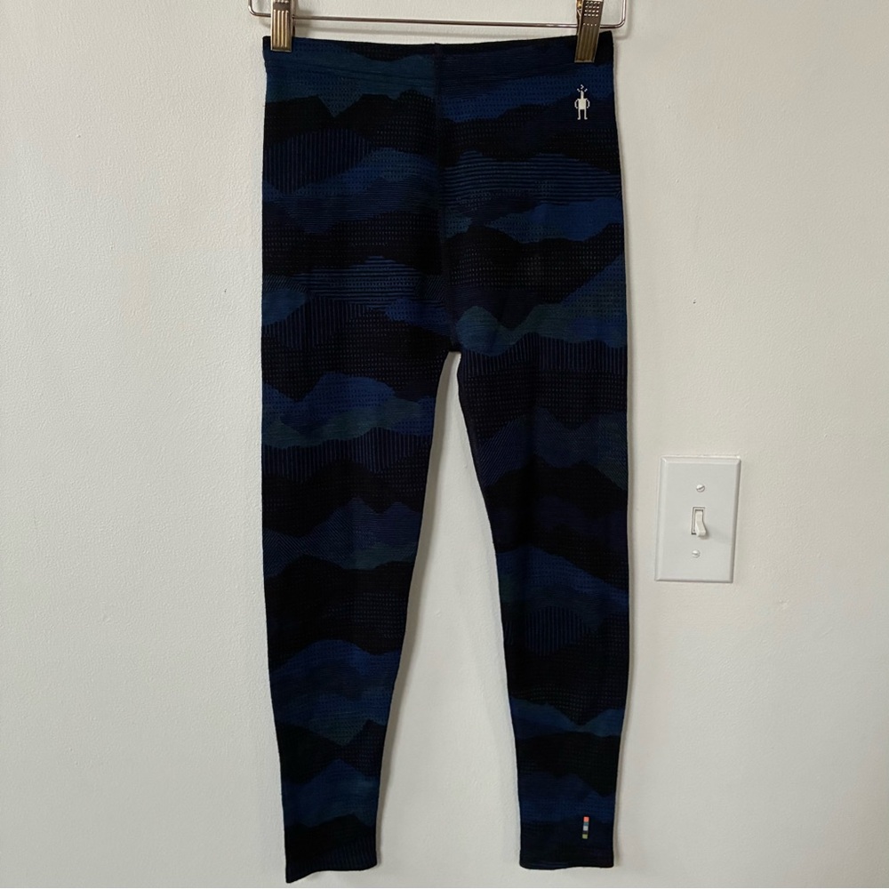 Smartwool Kids' Classic Thermal Merino Base Layer Pattern Bottom Legging